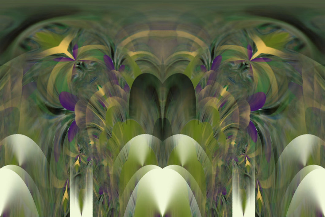 CZ Card -Amazon Rainforest Healing Powers Flow by Cuzco Artist Channeller ( Teresa Rubiolo) 2025