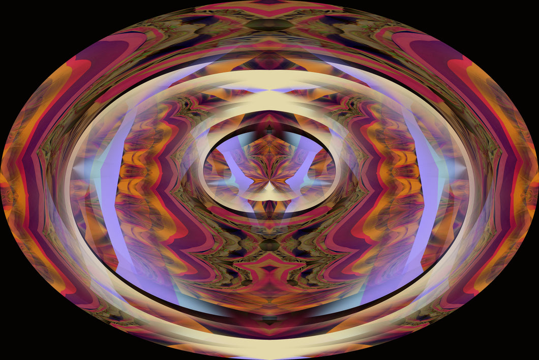 CZ Card - Flow of Mystical Powers to Attract Every Kind of Blessings - by Cuzco Artist Channeller ( Teresa Rubiolo ) 2025