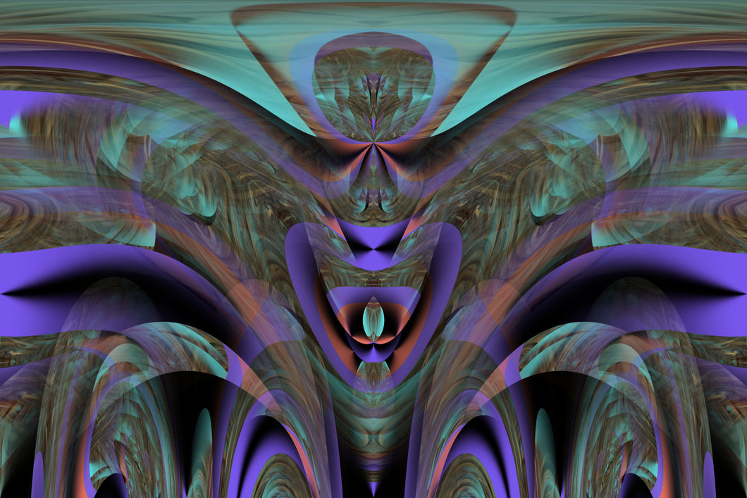 CZ Card - Overcoming Now Any Attacks or Intent of Influencing my Mind and Thoughts - Mystical Flow - by Cuzco Artist Channeller ( Teresa Rubiolo) 2025