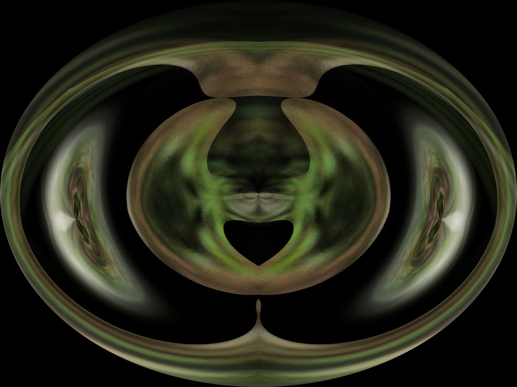 CZ Card - Eyes of the Owl - Mystical Wisdom - by Cuzco Artist Channeller
