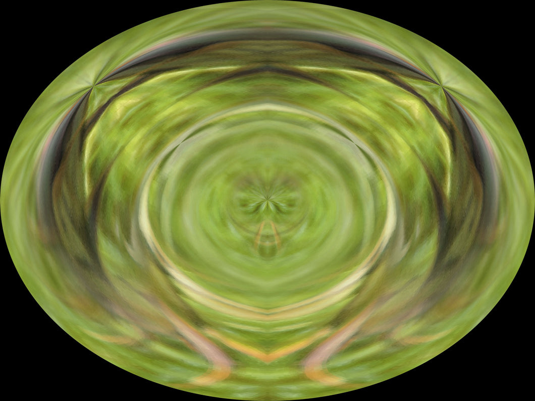 CZ Card - Gong Mystical Sound Frequencies - by Cuzco Artist Channeller